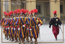 Швейцарские гвардейцы отпраздновали День Конфедерации - национальный праздник Швейцарии