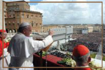 На Пасхальной мессе Папа Римский Франциск окрестил нескольких иностранцев, в том числе паломника из России