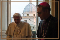 Папа на покое Бенедикт XVI возвратился в Ватикан