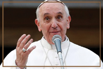 Папа Римский Франциск поздравил православных братьев с Пасхой