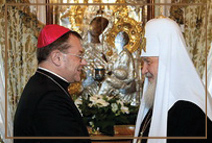 Патриарх Кирил: Наследие и служение всегда объединяло католиков и православных