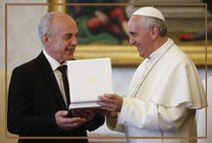 Президент Швейцарии Ули Маурер встретился в Ватикане с Папой Франциском
