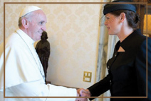 Премьер Словении Аленка Братушек посетила Ватикан