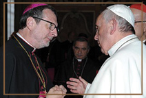 Папа Франциск принял Клаудио Гуджеротти - апостольского нунция в Беларуси 