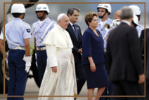В Рио происходят беспорядки, вызванные противниками Папы. Есть пострадавшие