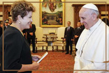 Президент Бразилии пригласила Папу Римского в Рио